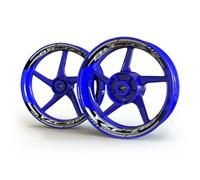 ZWBHNB Pegatina Borde Ruedas Pegatinas Reflectantes para Rueda De Motocicleta, Pegatinas para Llantas para Y&amaha YZF R6, Cinta Adhesiva Decorativa con Rayas Calcomanías Ruedas(Color 4)