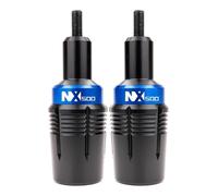 ZWBHNB Protector De Carenado Deslizante para Motocicleta para H&Onda NX500, NX 500, para CB500, para Hornet 500 Y NX400 (2023-2024) Protección contra Caídas(Azul)