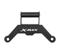 ZWBHNB Soporte De Navegación GPS para Motocicleta para Y&amaha XMAX300 Xmax X-MAX 300 2023 2024, Soporte Ajustable para Teléfono Móvil con GPS. Soporte Navegación Teléfono(Negro A)