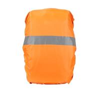 ZWCSHUU 2 Fundas Impermeables for Mochila de 20/35 l, Reflectantes, for Exteriores, Camping, Senderismo, Escalada Funda Impermeable para Mochila(Orange-15-25L)