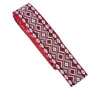 ZWCSHUU Adorno jacquard Cinta de jacquard 2 m, ribete trenzado for coser, bolso hecho a mano, decoración ropa, 3 cm ancho