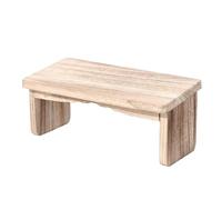ZWCSHUU Banco de meditación Banco de meditación portátil Rodillas, Taburete ergonómico Madera Maciza for meditaciones, Yoga, oración y seiza(Natural-Foldable)