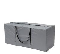 ZWCSHUU Bolsa de Almacenamiento para Cojines Jardín Bolsa de Almacenamiento for Cojines, Gran Capacidad, Funda Protectora for Muebles, Impermeable(Gray 116x47x51cm)
