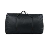 ZWCSHUU Bolsa de Almacenamiento para Cojines Jardín Bolsa de Almacenamiento Grande, Impermeable, Negra, con Cremallera, a Prueba Polvo, Funda Protectora