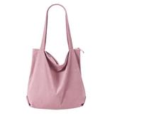 ZWCSHUU Bolsos de hombro pana for mujer, estilo informal, universitario, tipo shopper, con múltiples bolsillos, gran capacidad, bolsos mano Bolso De Pana(Color9)