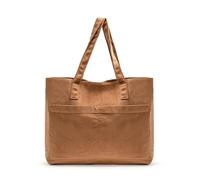 ZWCSHUU Bolsos de mano informales pana marrón for mujer, ligeros, suaves, versátiles, gran capacidad Bolso De Pana