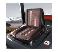 ZWCSHUU Funda de Asiento para Tractor Asiento de Tractor cortacésped Funda Universal for Asiento de Carretilla elevadora, Excavadora, grúa, vehículo de ingeniería(Brown)