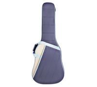 ZWCSHUU Funda Guitarra Estuche for Guitarra acústica de 41 Pulgadas con Correas Dobles, Acolchado, Suave, Mochila Impermeable(Color3)