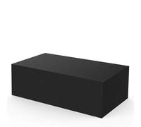 ZWCSHUU Funda Sofa Exterior Impermeable Funda Impermeable for Muebles de Exterior, for jardín, Patio, Playa, sofá, Silla, Mesa, protección contra la Lluvia(Black,308x138x89cm)