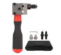 ZWCSHUU Kit de herramientas para coche Kit de abocardado tubería cobre, adaptador simple y doble 3/16 pulg. 1/4 ., línea freno, herramientas universales reparación automóviles, accesorios