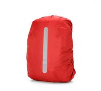 ZWCSHUU Mochila Impermeable Reflectante de 2 Piezas, 20 l, 35, 45 y 60, for Exteriores, Camping, Senderismo, Escalada Funda Impermeable para Mochila(50-70L,Type A Red)