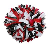 ZWCSHUU Pompones De Porristas Pompones con Mango de bastón Animadora, Accesorios Pompones Baile for Mujeres y niñas(Color 4)