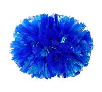 ZWCSHUU Pompones De Porristas Pompones de plástico for porristas, Accesorios reabastecimiento Combustible for niñas, Mango bastón Que no se decoloran, 2 uds(Dark Blue,30cm)