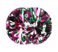 ZWCSHUU Pompones De Porristas Pompones de porristas con Mango Colorido, Bolas Grandes animación, Accesorios Pompones Baile a Mano for Mujeres y niñas(Color20)