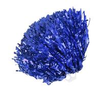ZWCSHUU Pompones De Porristas Vestido de competición con Pompones Animadora Elegante, Disfraz, Anillo for Dedo, Estilo decorador Fiesta Baile, Bola Flores porristas(Blue)