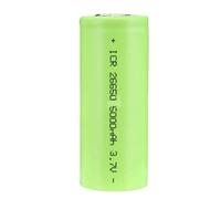ZWDCVFGK 26650 batería de Litio 5000mah T6 Linterna Ligera Fuerte batería Recargable de 3,7 V batería de Jukebox,Verde
