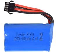 ZWDCVFGK La batería Li-Ion 6.4v 800mah 16500 RC Juega la batería, para vehículos y Juguetes teledirigidos