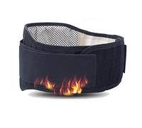 ZWEBY Faja Lumbar Tourmaline Waist Brace Support Belt Band Self Heating Lower Back Supports Magnetic Therapy Lumbar Waist Bandage Back Waist Belt Men Women (S)
