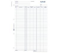Zweckform 1318 - Libreta de cuentas (DIN A4, 100 hojas), color blanco Individual
