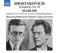 Zweden - Chostakovitch Mahler : Symphonie N° 10 (Version Mengelberg/Dopper)