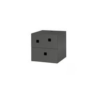 Zweed Mesilla de noche Peep S1 colgada en pared Slate grey