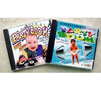 Zwei Alben mit Partymusik - ideal für DJs oder kleine Bars und Restaurants, die Stimmungsmusik benötigen (CD Compilation, 36 Titel, Diverse Künstler) Pax dancing with you / first class beach baby / billy swan i can help / lieutenant pigeon mouldy old dough / frijid pink house of the rising sun / pat boone speedy gonzales / turtles happy together / charles d lewis soca dance u.a.