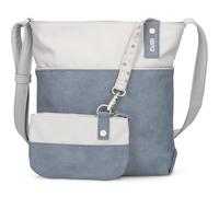 zwei bolso bandolera Jana J10 Nubuk-Sky