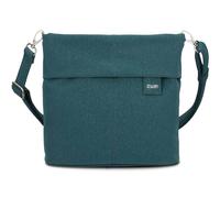 Zwei Mademoiselle.M M8 Crossbody Bag - Bolso bandolera de piel sintética con compartimento secreto y compartimento principal con cremallera, incluye bandolera corta y larga extraíble