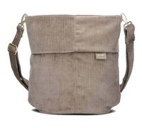 zwei bolso bandolera Mademoiselle.M M90 S Cord - Mocca