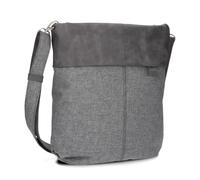 Zwei bolso de hombro bolso bandolera Olli OT12 Grey gris