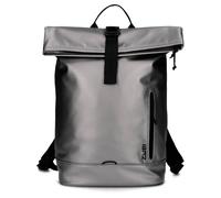 Zwei Mochila enrollable CARGO CAR200 para ordenador portátil, impermeable, 12/14 litros, ligera, con cordón, compartimentos separadores y correa para luz de bicicleta, deportiva, moderna, Piedra
