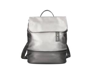 Zwei Jana Mochila urbana 35 cm Compartimento para el portátil plateado