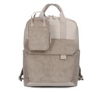 Zwei Lou Mochila de día 40 cm Compartimento para el portátil beige