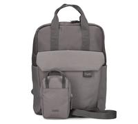 Zwei mochila para el portátil con compartimento para portátil Lou LUR160 10L Stone gris