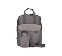 Zwei mochila para el portátil con compartimento para portátil Lou LUR160 10L Stone gris