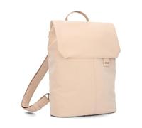 Zwei Mademoiselle.M MR13 - Mochila para mujer (7 L, compartimento acolchado para portátil, solapa magnética, compartimento principal con cremallera, acolchado en la espalda, clásica, elegante), arena