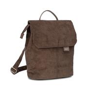 Zwei Mademoiselle.M MR8 - Mochila para mujer (4 L, piel sintética, cierre magnético, compartimento principal con cremallera, compartimento acolchado para tablet, acolchado en la espalda), Madera de