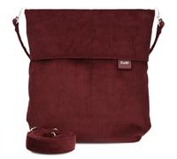 Zwei bolso bandolera Mademoiselle.M M12 Cord Bordeaux arándano