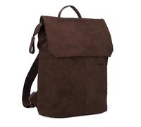 Zwei mochila de ocio con compartimento para portátil Mademoiselle.M MR13 Nubuk - Espresso marrón