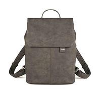 Zwei mochila de ocio con compartimento para portátil Mademoiselle.M MR13 Nubuk-Stone gris