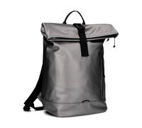 Zwei Mochila enrollable CARGO CAR200 para ordenador portátil, impermeable, 12/14 litros, ligera, con cordón, compartimentos separadores y correa para luz de bicicleta, deportiva, moderna, Piedra