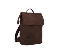 Zwei mochila de ocio con compartimento para portátil Mademoiselle.M MR13 Nubuk - Espresso marrón