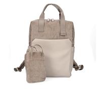 Zwei mochila para el portátil con compartimento para portátil Lou LUR130 7L Cord - Mocca beige