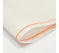 Zweigart Aida - Kit de punto de cruz (14 ct, tela, color blanco natural, 101) (50 x 150 cm)