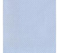 Zweigart Aida - Lote de 14 unidades, 50 x 55 cm, color azul pálido