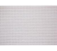 Zweigart blanco Interlock Canvas 18 agujeros 50 x 50 cm (49,5 x 49,5 cm) - Fat Qtr