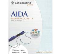 Zweigart Embalaje de Tela, Aída, Blanco