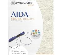 Zweigart Rama Tipo Precut Aida de Star Col.118 Corte de plástico, 48 x 68 cm