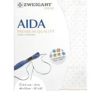 Zweigart Rama Tipo Precut Estrella de Aida Petit Point Col.4229 Corte de plástico, 48 x 68 cm