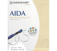 Zweigart Rama Tipo Precut Fein de Aida 18 CT. Col.13 Corte de plástico, 48 x 68 cm